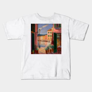 Frolicking in St Tropez II Kids T-Shirt